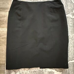 10 - Cato Classic Black Pencil Skirt